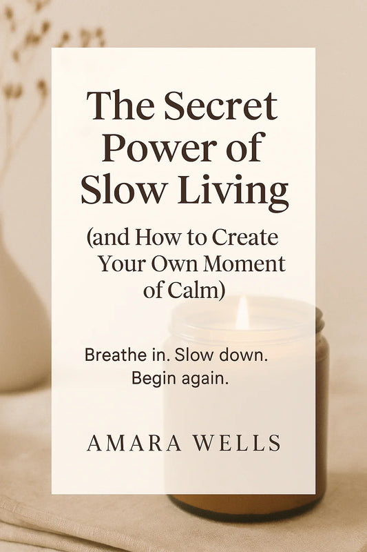 The Secret Power of Slow Living (and How to Create Your Own Moment of Calm) - Amara Wells