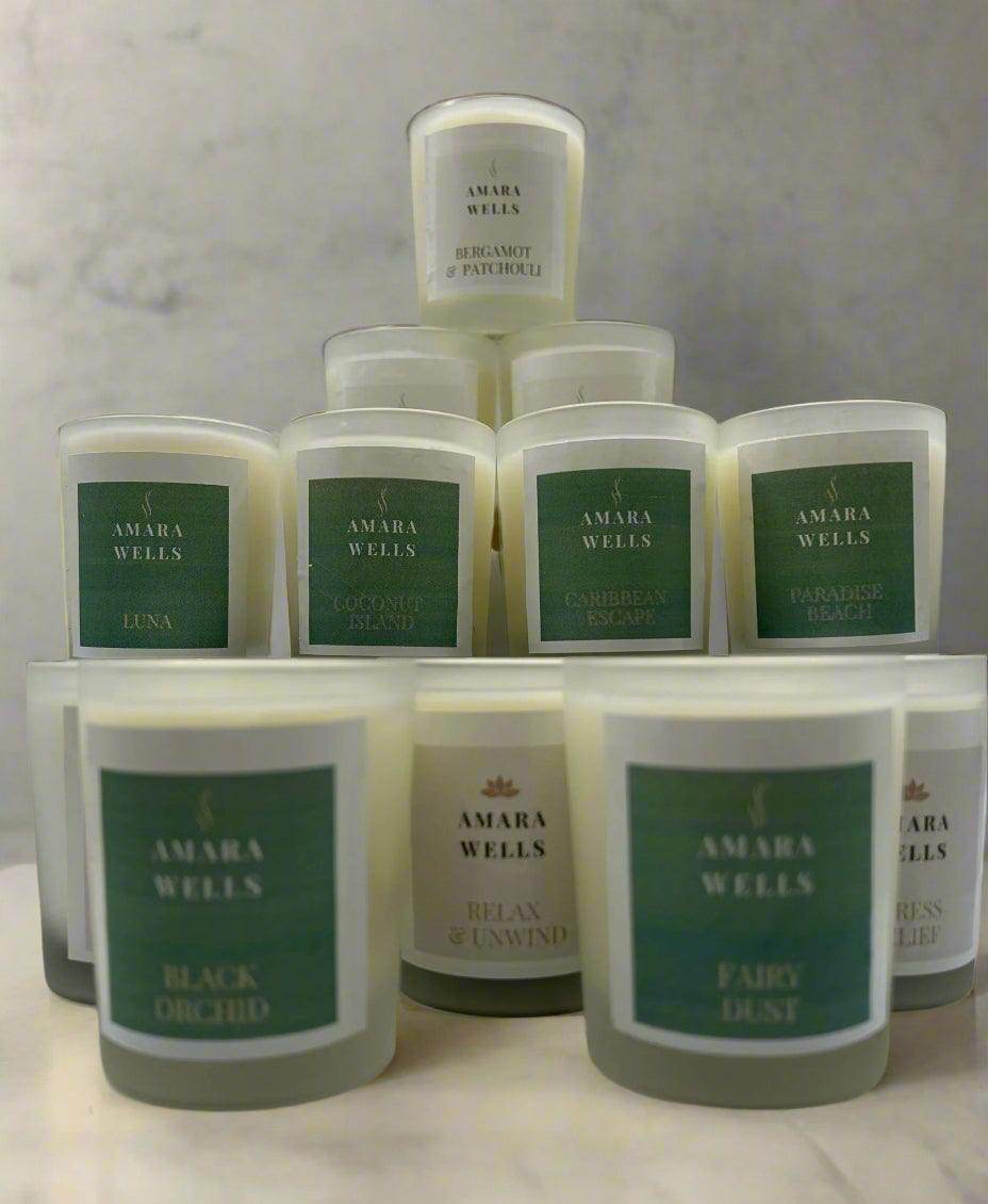Floral Elegance - trio 9cl soy candles - Amara Wells