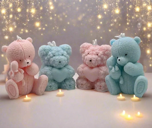 Introducing Our Teddy Bear Soy Wax Candles - Amara Wells