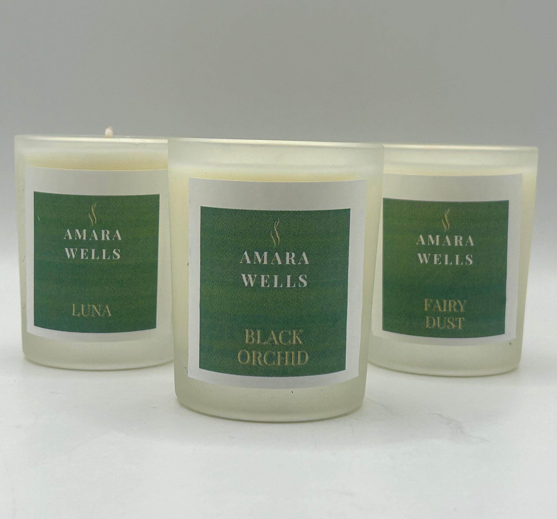 Floral Elegance - trio 9cl soy candles - Amara Wells
