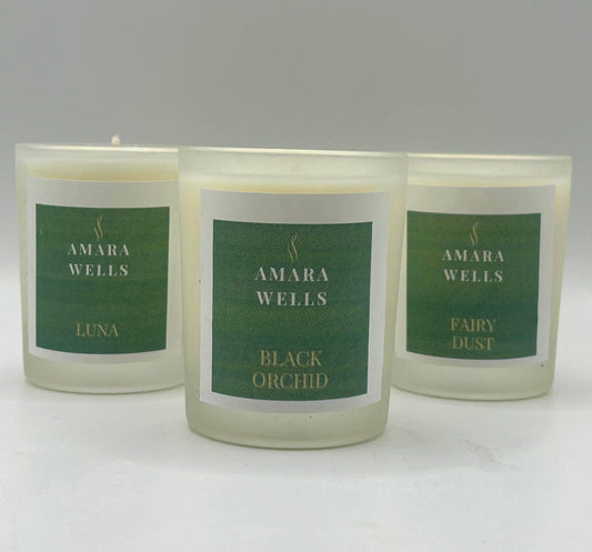Floral Elegance - trio 9cl soy candles - Amara Wells