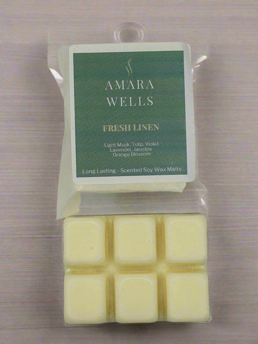 Fresh Linen - Wax Melt - Amara Wells