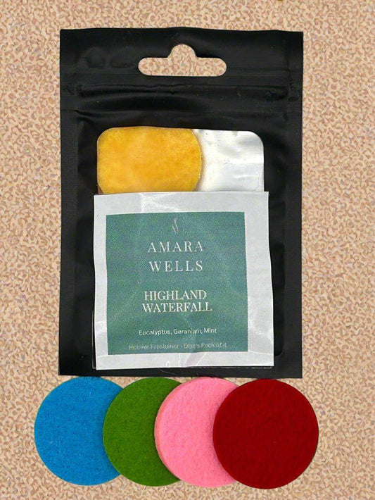 Highland Waterfall - Hoover Disc - Amara Wells