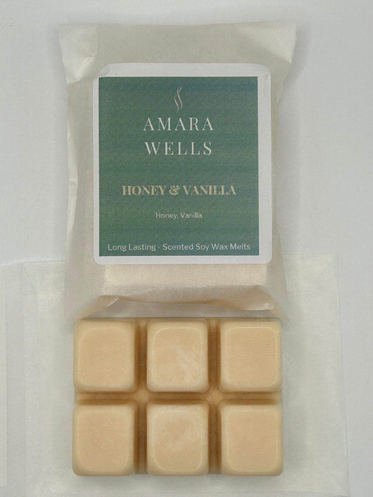 Honey & Vanilla - Wax Melt - Amara Wells