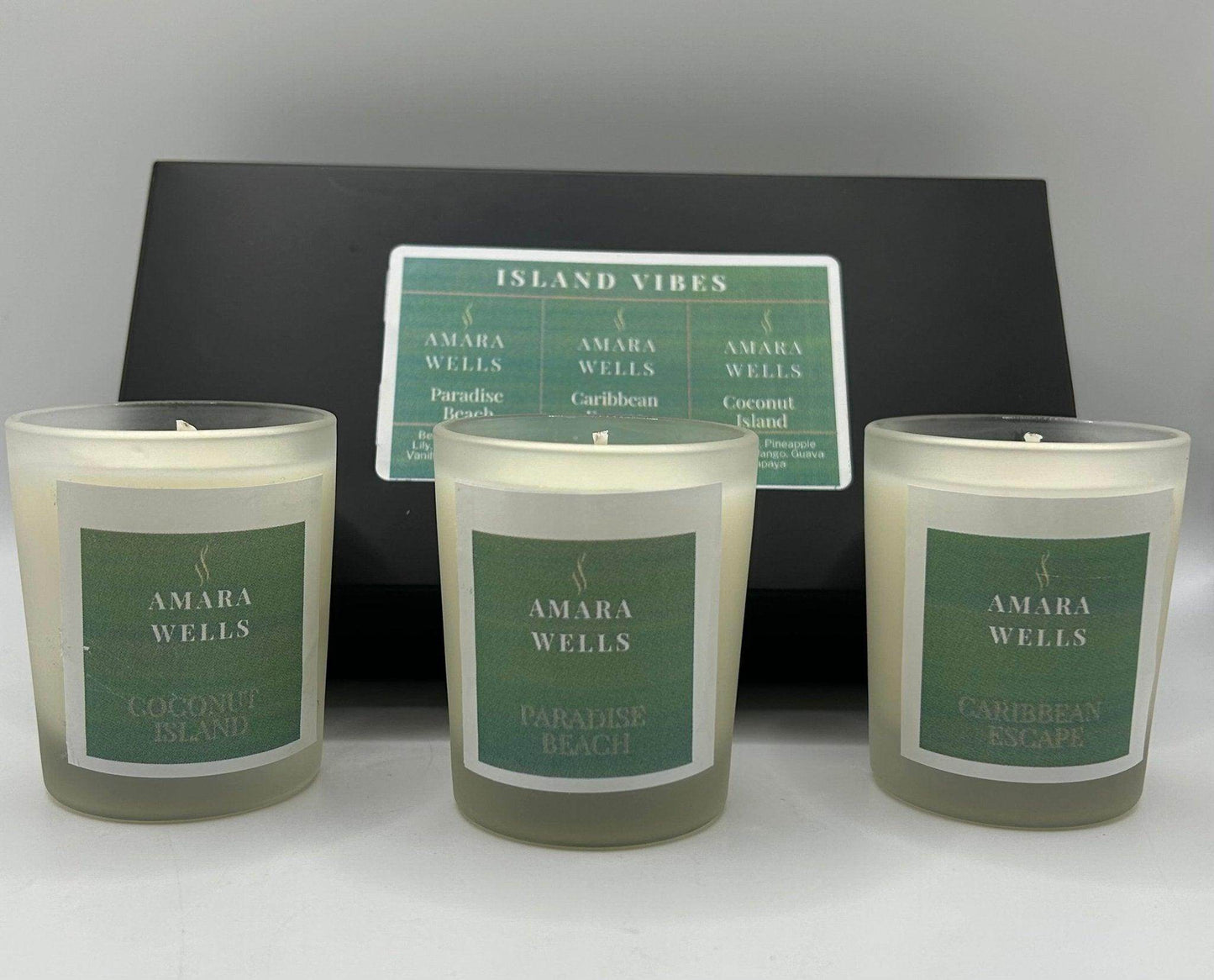 Island Vibes - 9cl Candle Trio - Amara Wells