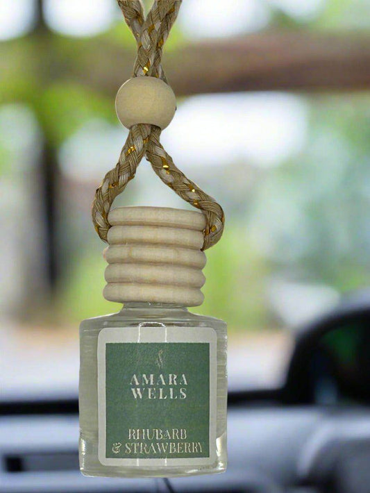 Rhubarb & Strawberry - Car Freshener - Amara Wells