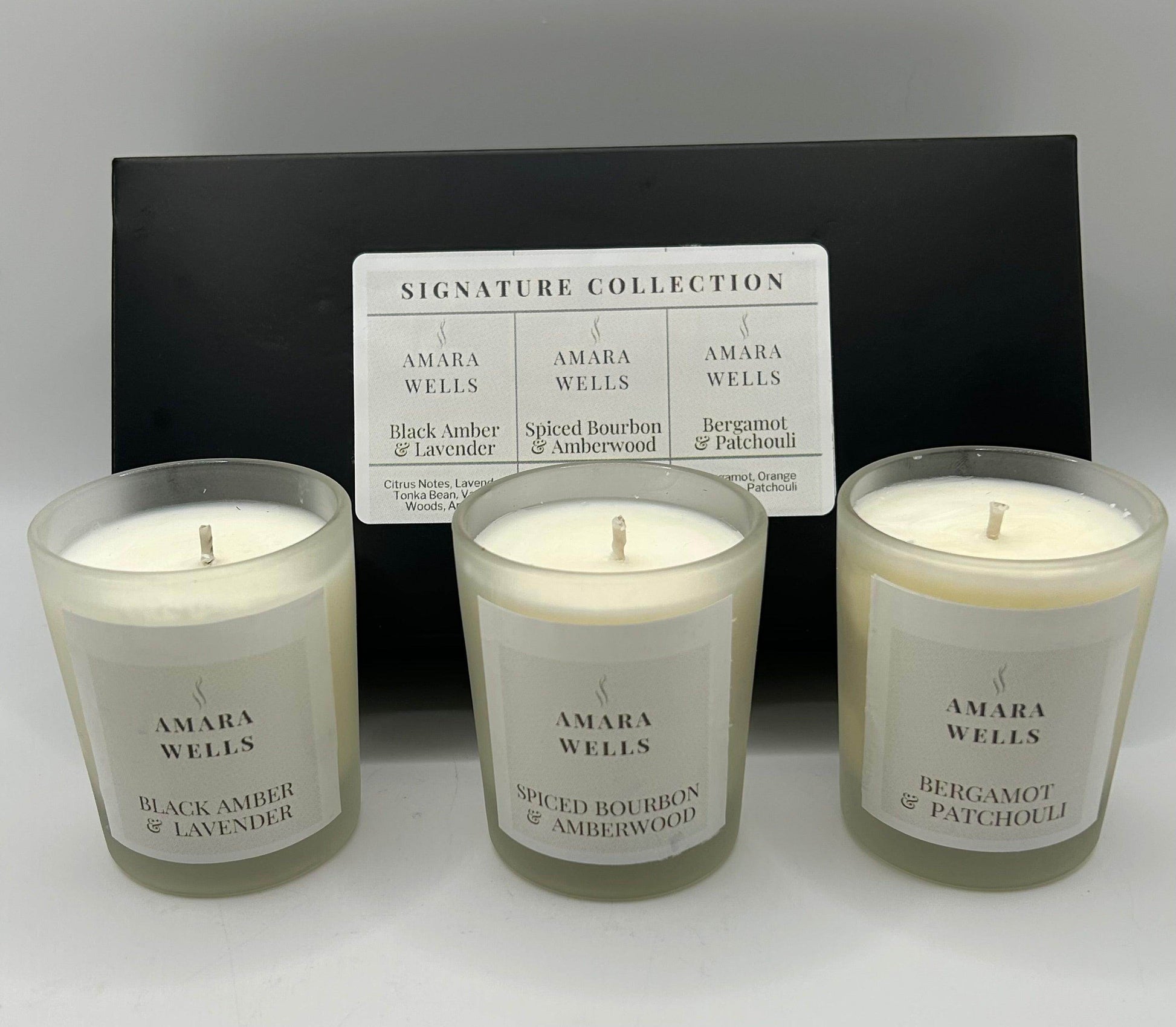 Signature Range - 9cl Candle trio - Amara Wells