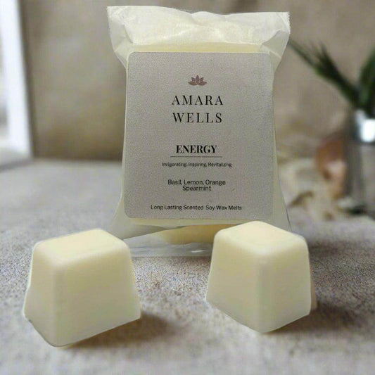 Energy - Soy Wax Melt - Wellness Collection - Amara Wells