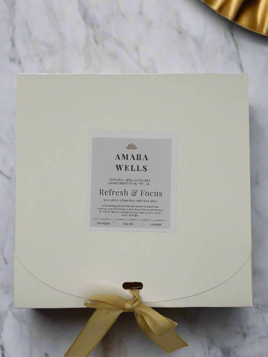 Refresh & Focus - Wax Melt & Room Mist - Duo Set - Wellness - Amara Wells