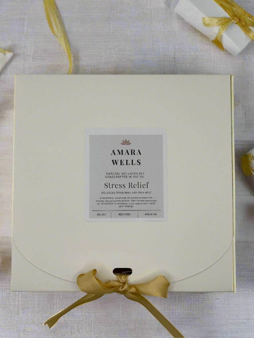 Stress Relief -Room Mist and Soy Wax Melt - Wellness Collection - Duo Set - Amara Wells