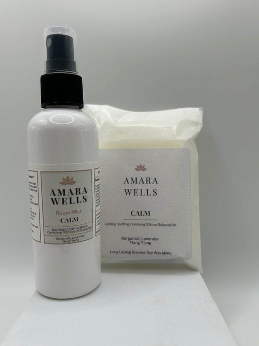 Calm - Wax Melt & Room Mist - Duo Set - Wellness - Amara Wells
